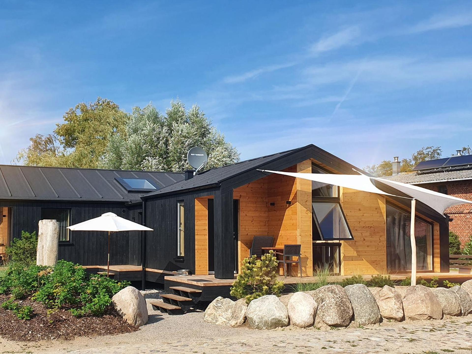 Werder Chalet -- Wolke 7 -- Ostsee-Strand 150M I Sauna I Ekamin I Tiny House Fuer 2 Personen I By "Meyers Am Meer" Boiensdorf Kültér fotó