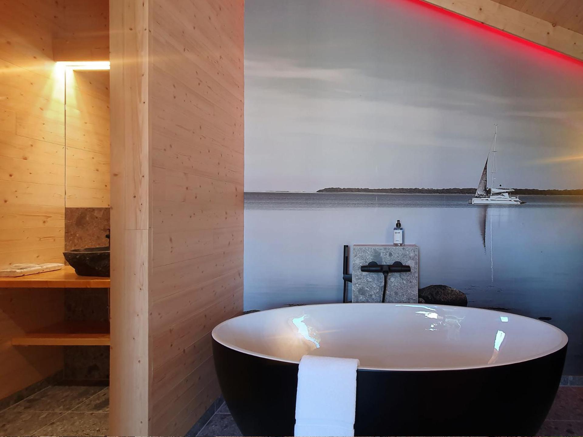 Werder Chalet -- Wolke 7 -- Ostsee-Strand 150M I Sauna I Ekamin I Tiny House Fuer 2 Personen I By "Meyers Am Meer" Boiensdorf Kültér fotó