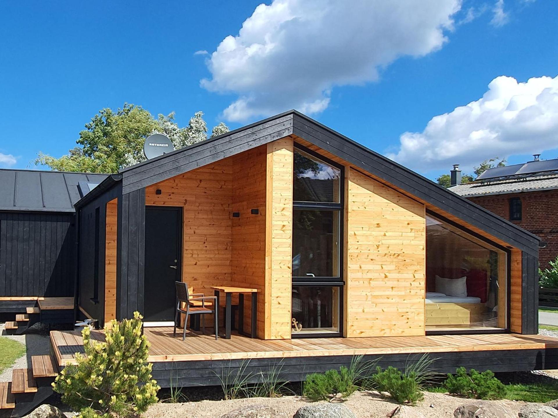 Werder Chalet -- Wolke 7 -- Ostsee-Strand 150M I Sauna I Ekamin I Tiny House Fuer 2 Personen I By "Meyers Am Meer" Boiensdorf Kültér fotó