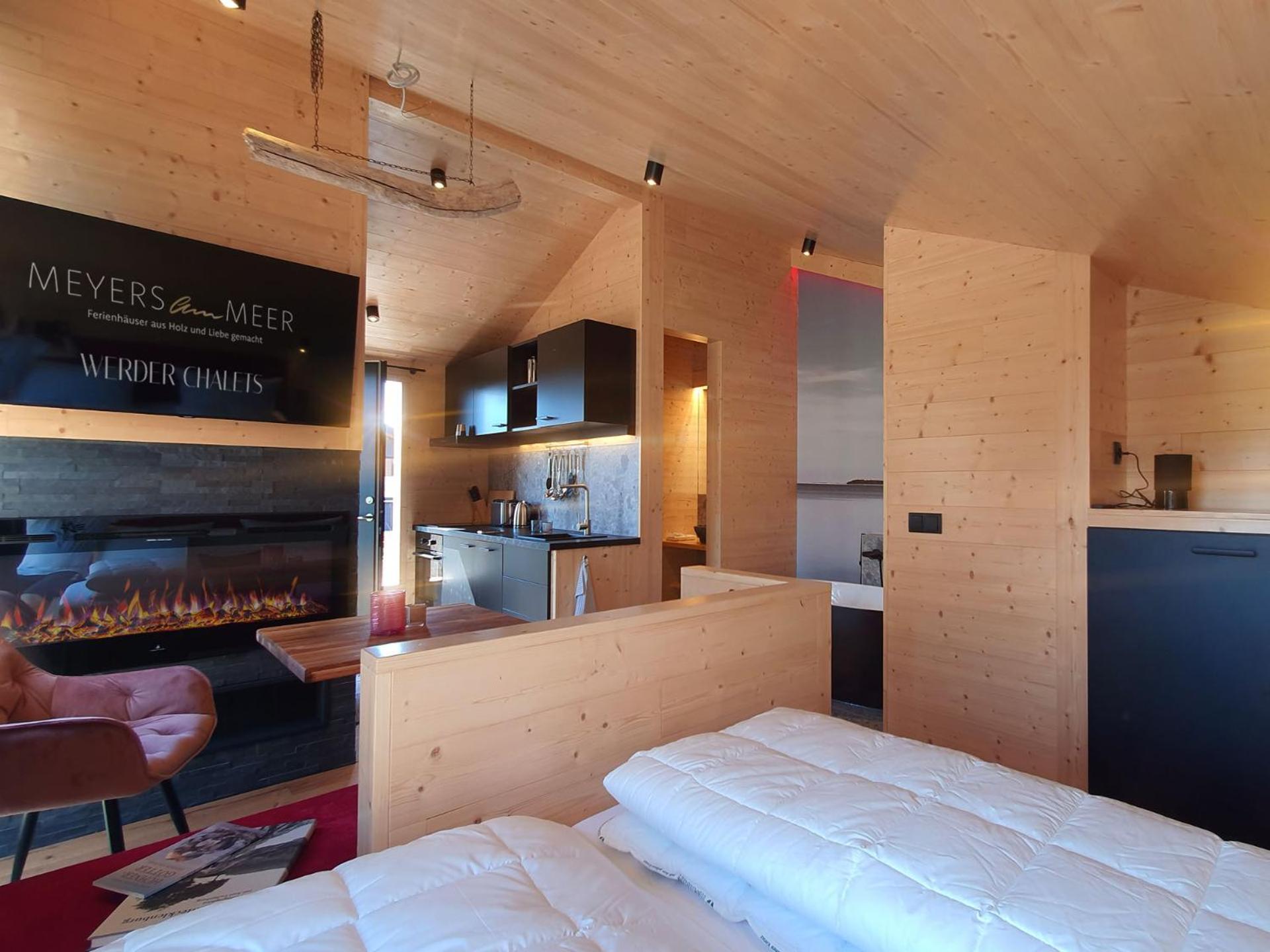 Werder Chalet -- Wolke 7 -- Ostsee-Strand 150M I Sauna I Ekamin I Tiny House Fuer 2 Personen I By "Meyers Am Meer" Boiensdorf Kültér fotó